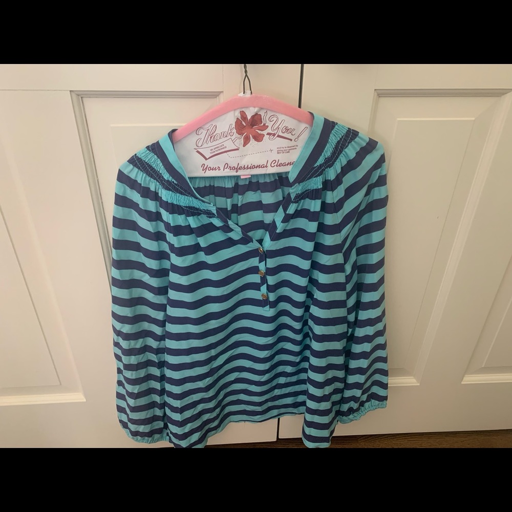 Lilly Pulitzer Ladies Elsa silk top